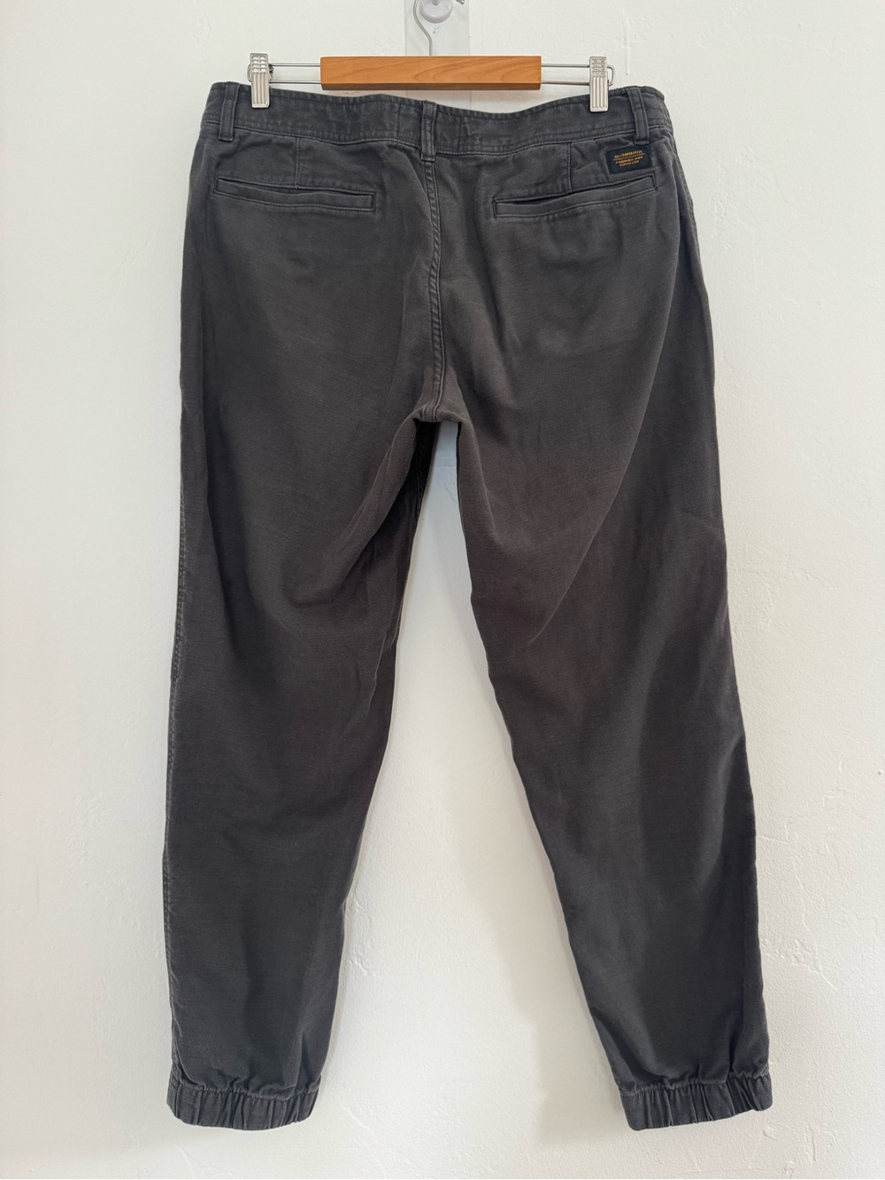REI Co-op Trailsmith Jogger Pants Pirate Black Grey Stretch Cotton Outdoors - Picture 4 of 10